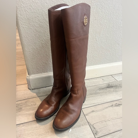 Tory Burch Almond size 9 Riding Boots - Picture 5 of 5
